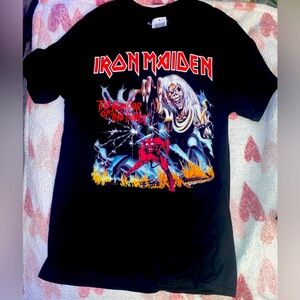 IRON MAIDEN CONCERT TEE NWT